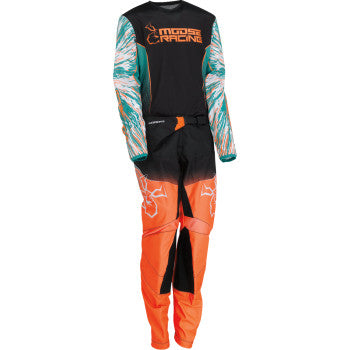 Moose Offroad Youth Agroid Pants Youth Agroid Pants - Teal/Orange/Black