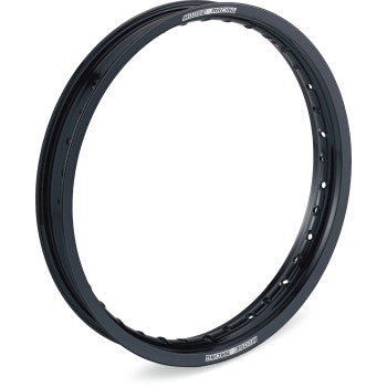 Moose Offroad Aluminum Rim - 36 Hole - Rear - Black - 18x2.5