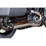 S&S Cycle Grand National Slip-On Mufflers - Chrome - Indian