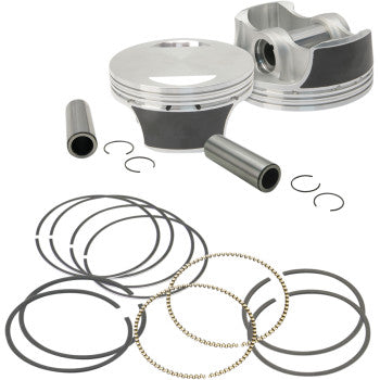 S&S Cycle Piston Kit - For 97" Big Bore Kit - 3.927" - Standard