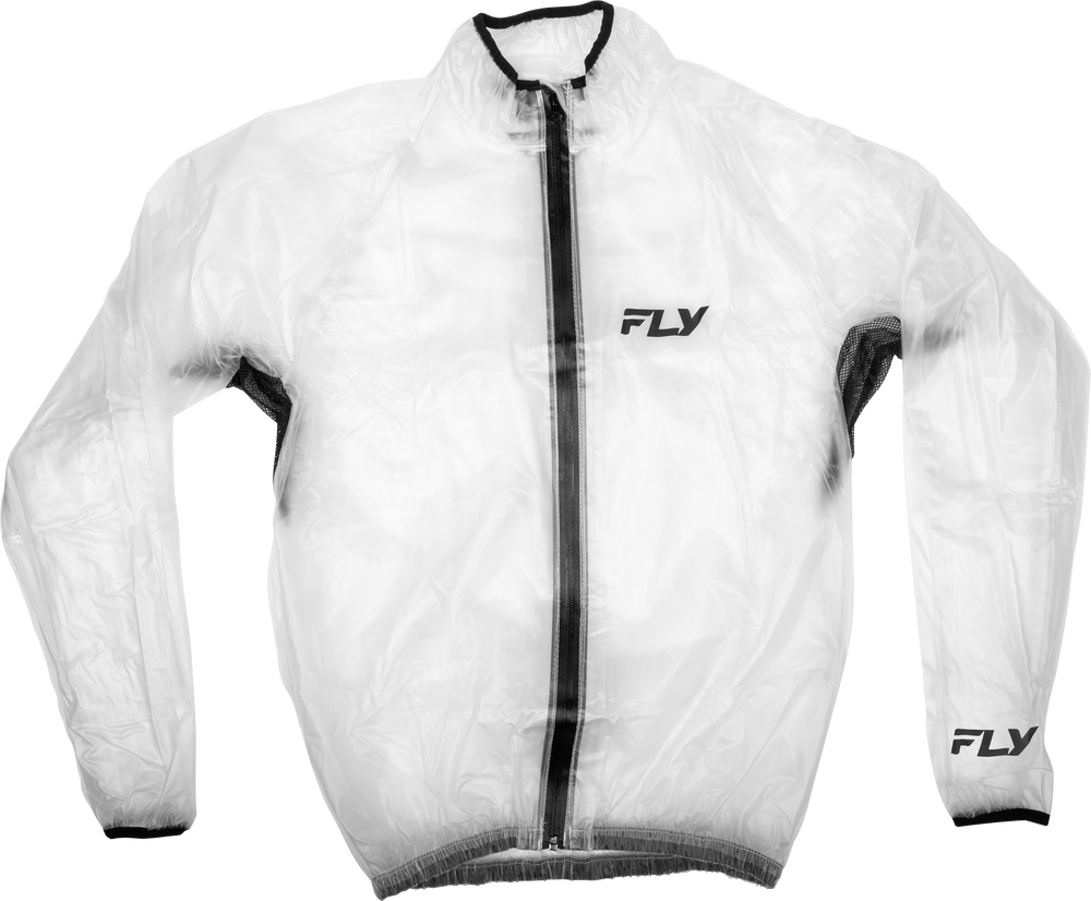 FLY RACING FLY RAIN JACKET CLEAR