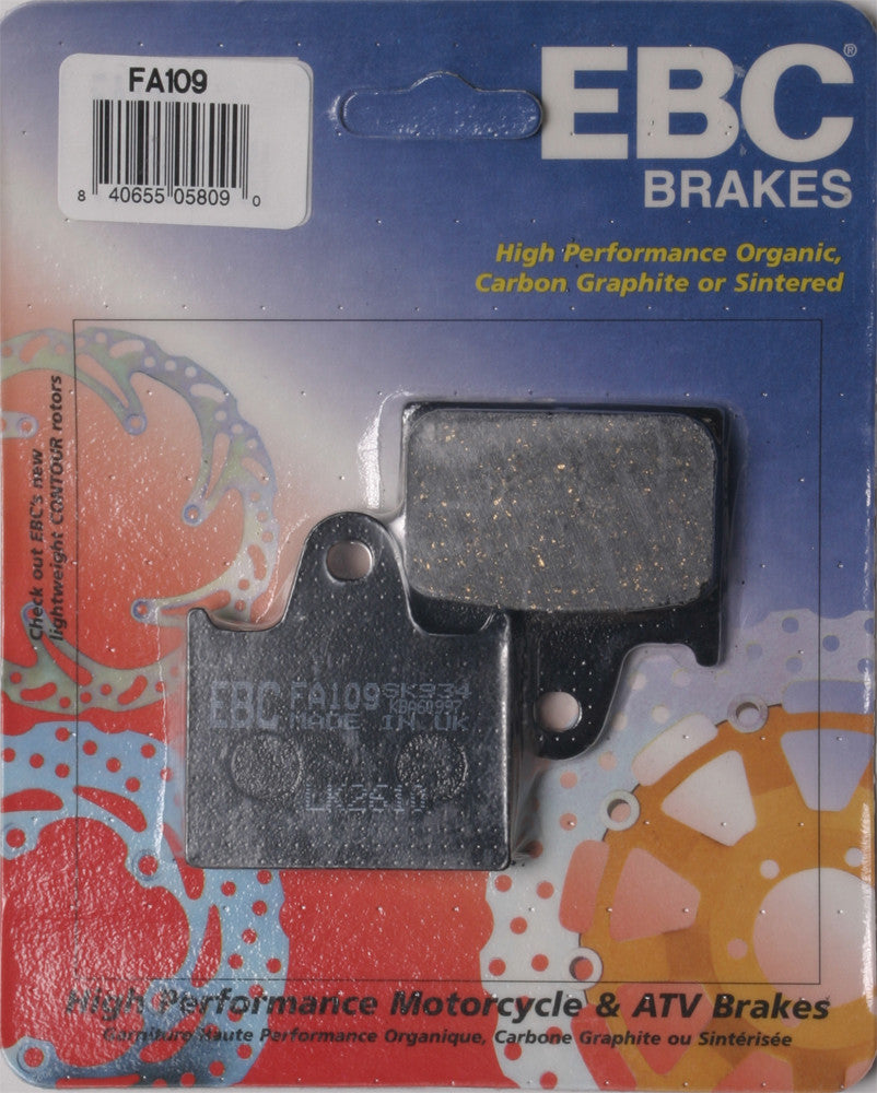 EBC BRAKE PADS FA109 ORGANIC