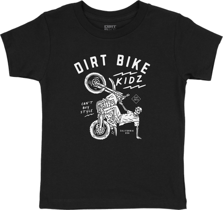 DBK 12 O'Clock Toddler Black T-Shirt