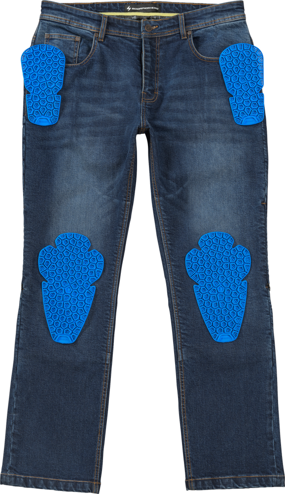 SCORPION EXO Covert II CE Wash Blue Jeans