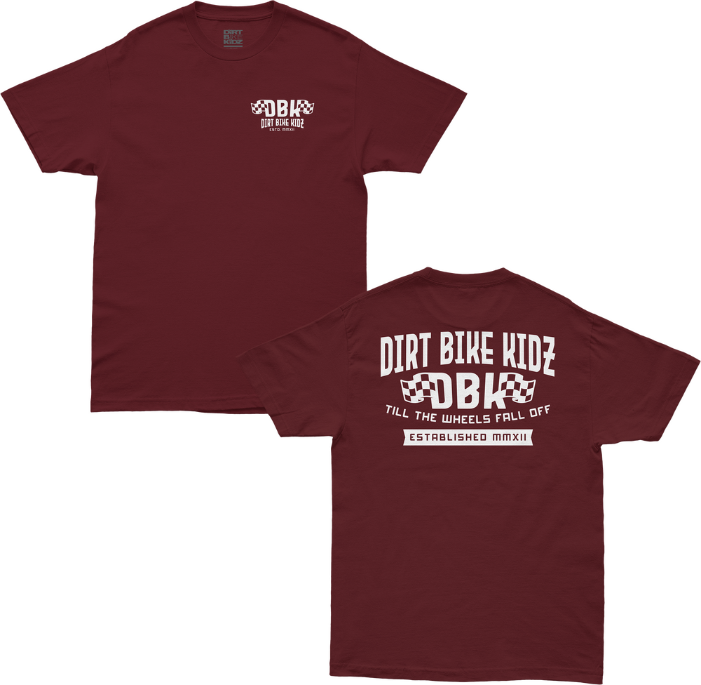 DBK Till The End Burgundy T-Shirt