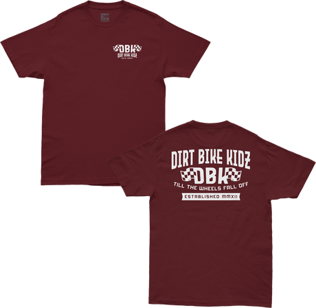 DBK Till The End Burgundy T-Shirt