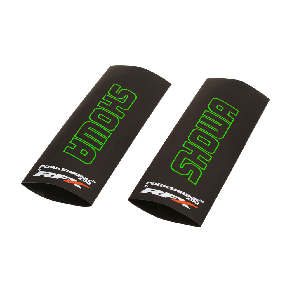 RFX UPPER FORK GUARD GREEN SHOWA