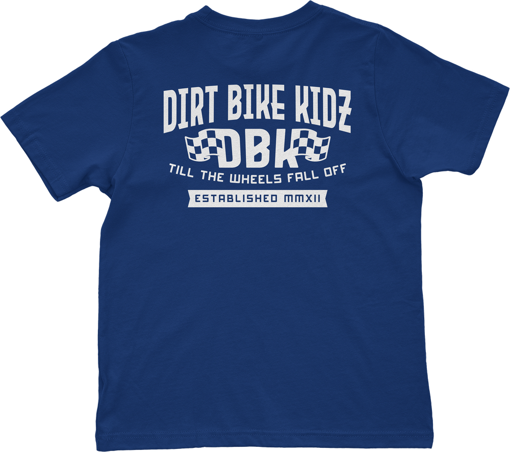 DBK Till The End Youth Royal Blue T-Shirt