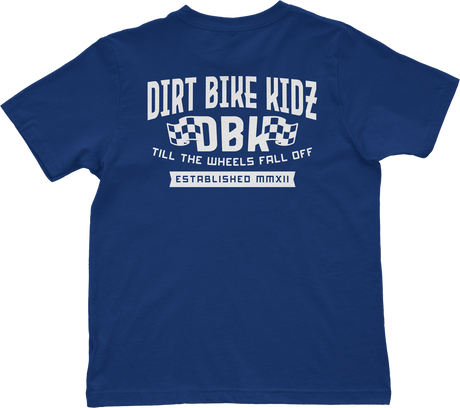 DBK Till The End Youth Royal Blue T-Shirt