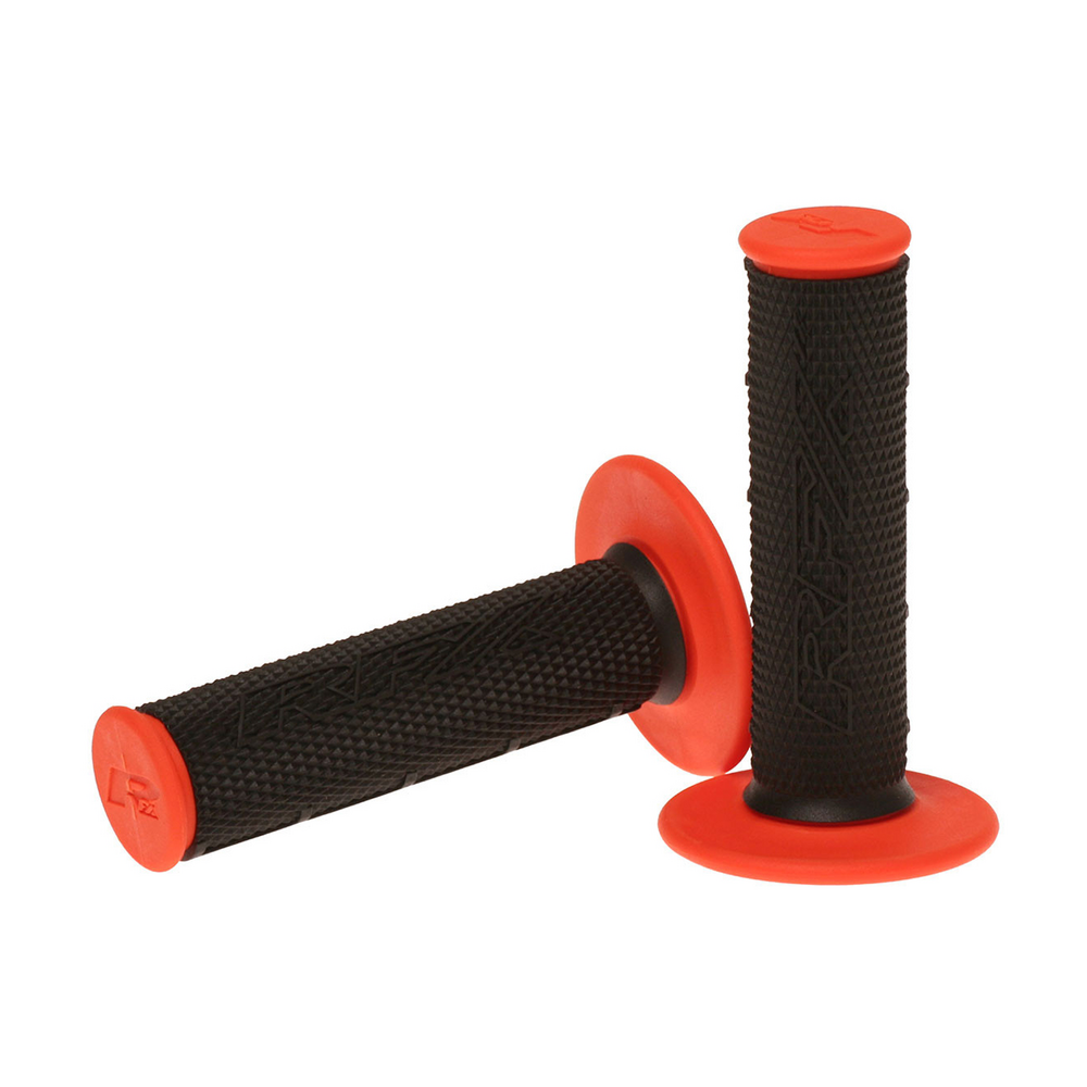 RFX DUAL COMPOUND GRIPS ORANGE WITH BLACK CENTER