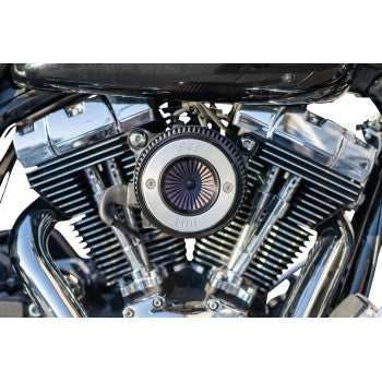 S&S Cycle Air Stinger Stealth Air Cleaner Kit - Chrome Ring