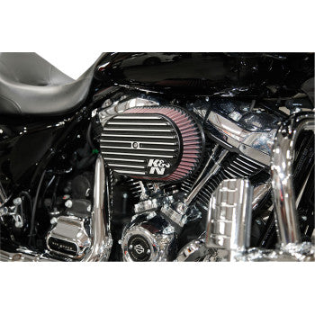K & N Street Metal Air Intake Kit - Softail/Touring/Trike