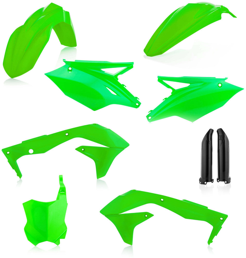 FULL PLASTIC KIT FLUORESCENT GREEN