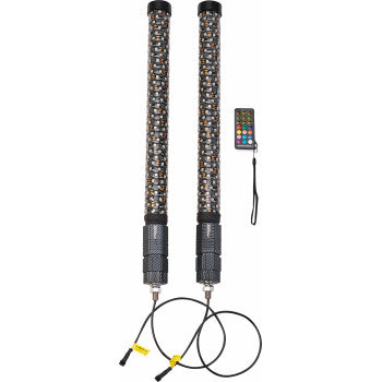 Moose Offroad Quick Release Whip Lights Quick Release Whip - 2' - Pair