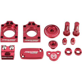 Moose Offroad Bling Pack Kit Bling Pack - Honda - Red