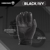 Highway 21 Women's Black Ivy Gloves