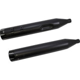S&S Cycle El Dorado Dual Exhaust System - Black - Machined Black Tracer
