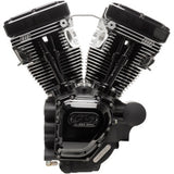 S&S Cycle T124 High Compression Long Block Engine - Touring