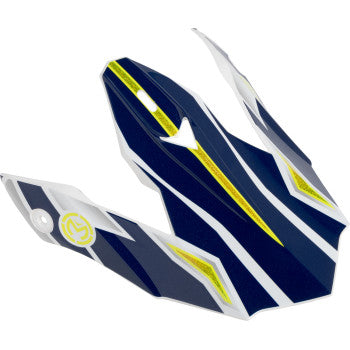 Moose Offroad MR3 F.A.F. Helmet Peak MR3 Peak - F.A.F. - Navy/White/Green