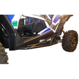 Moose Offroad RZR Nerf Bars Nerf Bars - Black - RZR 2-Seater