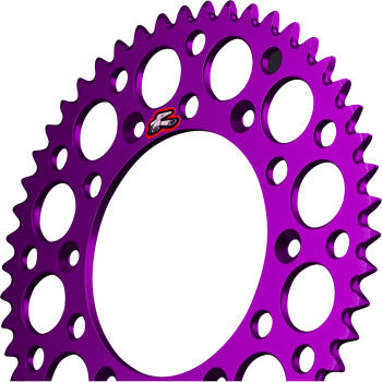 RENTHAL Ultralight Rear Sprocket - 51 Tooth - Purple - Suzuki