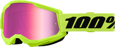 100-PERCENT Strata 2 Junior Mirror Lens Goggles