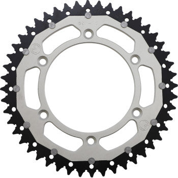 Moose Offroad Dual Sprocket Dual Sprocket - 48 Tooth - Silver - Gas Gas/Husqvarna/Husaberg/KTM