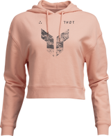 Women's Iconic Pullover Crop Hoodie