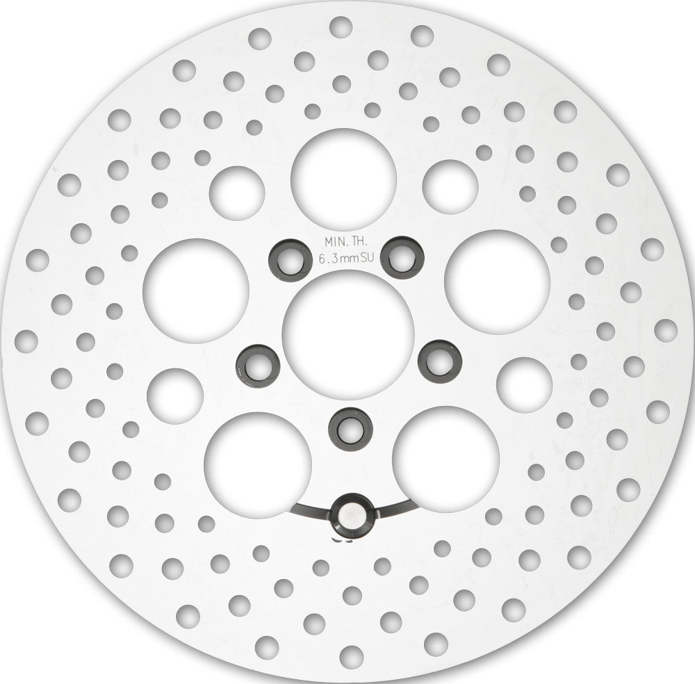 HARDDRIVE SS DRILLED RR ROTOR 11.8 POLSIHED