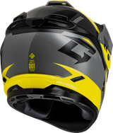 GM-11S RONIN SNOW HELMET YELLOW/SILVER/GREY 2X