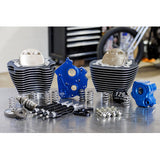 S&S Cycle 129" Power Package Engine Performance Kit - Gear Drive - Oil Cooled - Highlighted Fins - M8