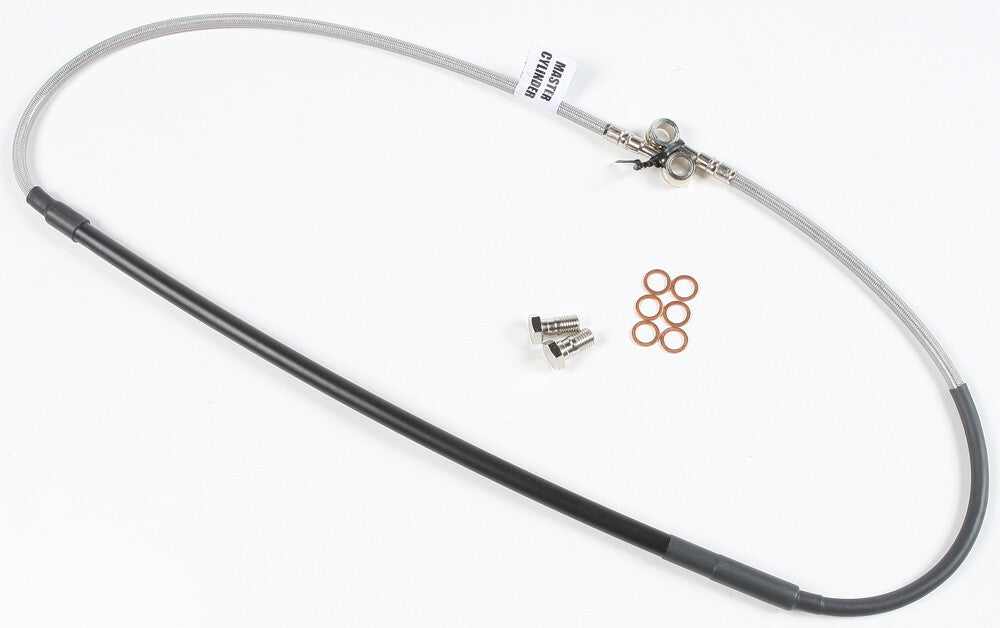 GBRAKES STEEL BRAKE LINE FRONT HON