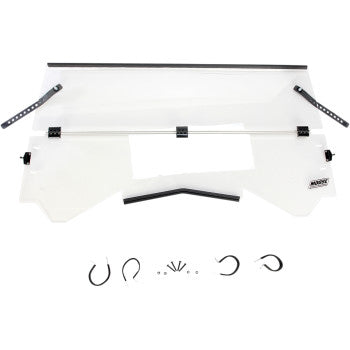 Moose Offroa dFull Folding Windshield Full Folding Windshield - Can-Am
