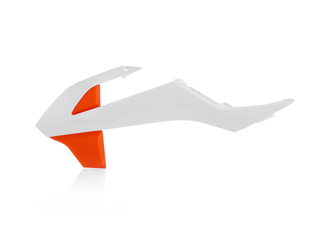 RADIATOR SHROUD WHITE/ORANGE