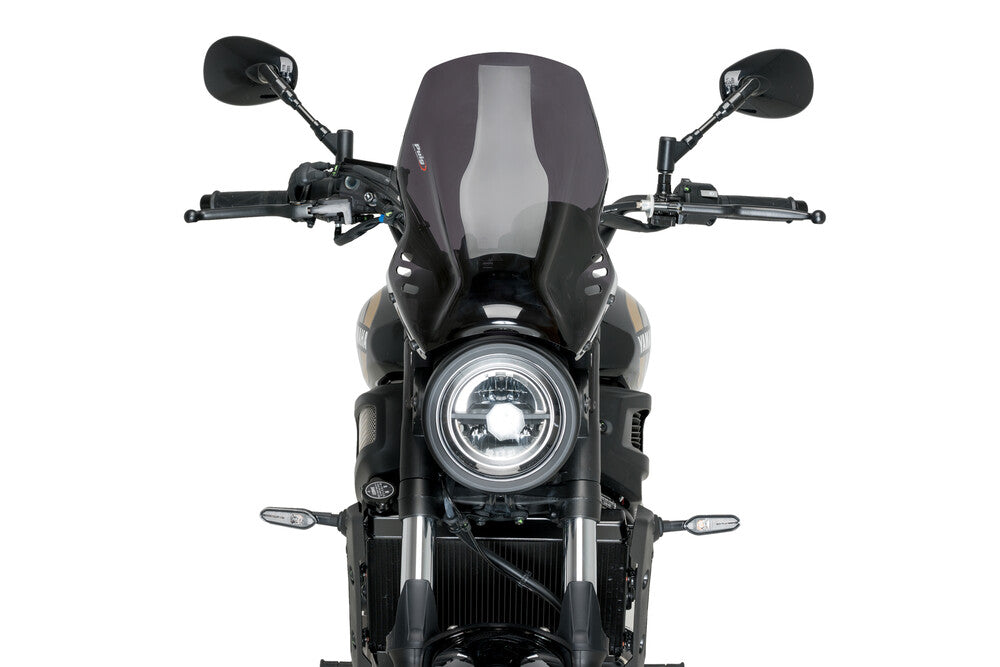 PUIG WINDSCREEN NAKED NEW GEN SPORT DARK SMOKE YAM