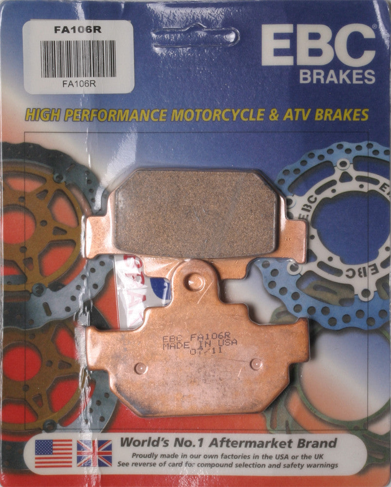 EBC BRAKE PADS FA106R SINTERED R SERIES
