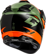 GM-11S RONIN SNOW HELMET ORANGE/GREEN/BLACK