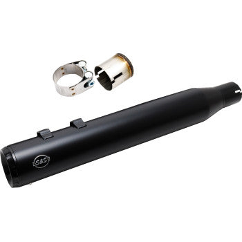 S&S Cycle 2-into-1 Swindler Exhaust Conversion Kit - 4" - Black - M8 Touring