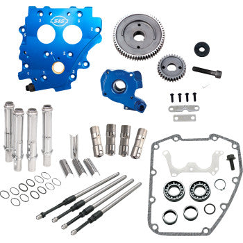 S&S Cycle Cam Chest Kit without Cams for Gear Drive Twin Cam