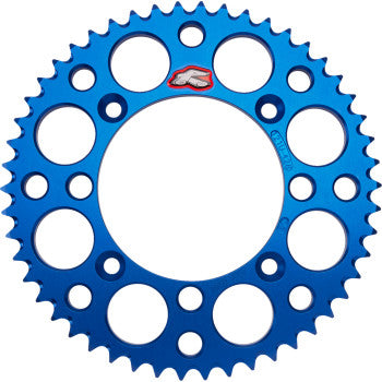 RENTHAL Ultralight Rear Sprocket - 50 Tooth - Blue - Suzuki/Yamaha