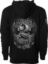 DBK Two Wheels Black Hoodie