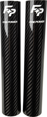 FIRE POWER CARBON FIBER FORK SHIELD LOWER 52 MM X 260 MM