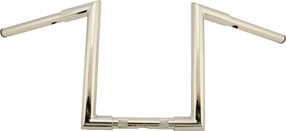 HARDDRIVE H-BAR Z-BAR 1 1/4" CABLE 12" RISE CHROME
