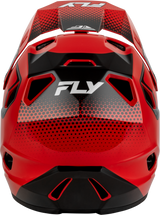 FLY RACING RAYCE SONAR BICYCLE HELMET RED/BLACK/WHITE