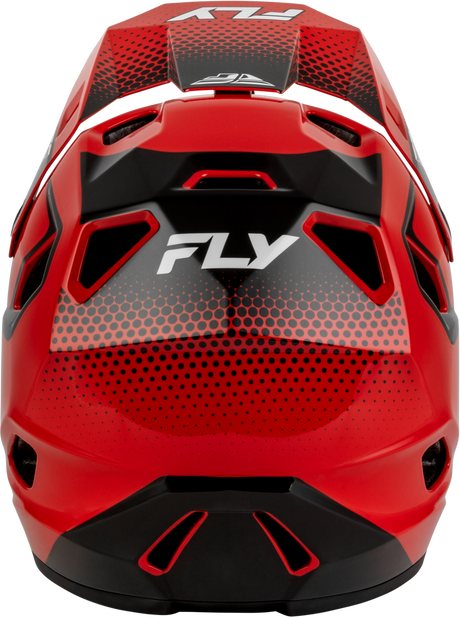 FLY RACING RAYCE SONAR BICYCLE HELMET RED/BLACK/WHITE