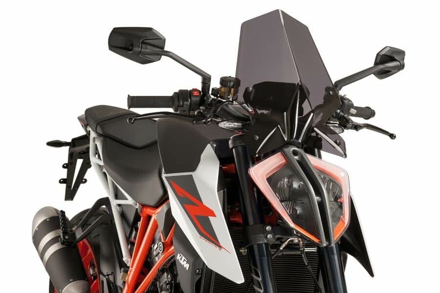 PUIG WINDSCREEN NAKED NEW GEN SPORT DARK SMOKE