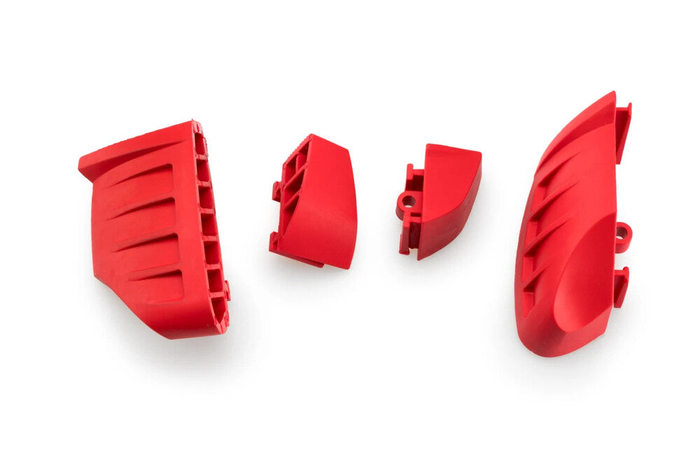 PUIG RUBBER END REPLACEMENT FRAME SLIDER PRO 2.0 PR RED