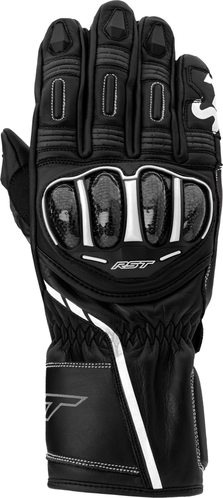 RST LADIES S1 CE GLOVE BLACK/WHITE