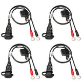 Tecmate OptiMate™ Battery Lead with Ring Terminal - 12V - Fused - 4 Pack