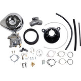 S&S Cycle Super G Carburetor with Stealth Air Cleaner Kit - Chrome - Twin Cam